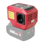 Aku inverter WORCRAFT 220V + USB 20V LI-ION
