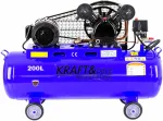 M&auml;&auml;rdekompressor 200 l, 2 silindrit, 400 V KD4063