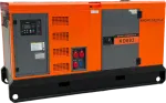 Diisel kolmefaasiline elektrigeneraator 60,5kW/66W, 220V/380V Kraftele KD693