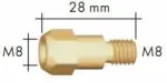 Kontaktpea hoidik MB 36 M8/M8 L28mm, Binzel