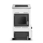 Veekontuuriga pliit TEMY ES (10-25 kW) 10 kW Valge