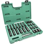 1 / 2 "L&uuml;hikese l&ouml;&ouml;gi peakomplekt (10-24mm) (26vnt) (&otilde;huke sein)
