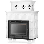 Tellistest kamin SALZBURG (13 kW) Valge