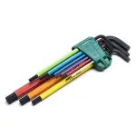 L-t&uuml;&uuml;pi kuuskantne keskkond, v&otilde;tmekomplekt 9vnt. (v&auml;rv) (1.5-10mm)