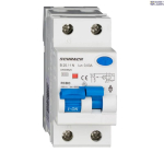 SCHRACK AK668625-- &mdash; Residual Current Circuit Breaker koos Overcurrent Protection 1+N, AMPARO 6kA, B 25A, 30mA, Type A