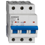 SCHRACK AM019363-- &mdash; Miniature Circuit Breaker AMPARO 10kA, D 63A, 3P
