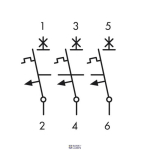 SCHRACK AM617316-- &mdash; Miniature Circuit Breaker AMPARO 6kA, C 16A, 3P