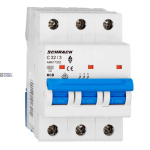 SCHRACK AM617332-- &mdash; Miniature Circuit Breaker AMPARO 6kA, C 32A, 3P