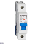 SCHRACK AM618120-- &mdash; Miniature Circuit Breaker AMPARO 6kA, B 20A, 1P