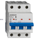 SCHRACK AM618363-- &mdash; Miniature Circuit Breaker AMPARO 6kA, B 63A, 3P