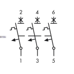 SCHRACK BR573910-- &mdash; Miniature Circuit Breaker BR High Current C100/3, 15kA