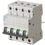 Siemens 5SL4463-7 &mdash; Miniature circuit breaker 5SL4 4P 63A C-curve 400V 10kA