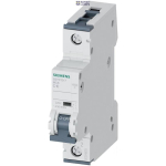 Siemens 5SY5110-7 &mdash; Circuit breaker Universal current 220 V DC 230/400 V AC 10kA, 1-pole, C, 10 A