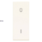 Vimar 30016.B &mdash; 2P 20AX rocker switch white, 30016-B