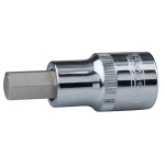 1/2" CHROMEplus padrun, riputusel tag 9mm, KS Tools, 918-1609-E