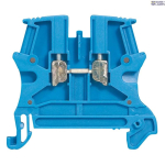 Legrand 037100 &mdash; Terminal Block Viking 3 24A, 800V, Screw &uuml;hendus, DIN rail 35mm, Width 5mm, Blue