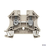 Weidm&uuml;ller 1020200000 &mdash; Feed-Through Terminal Block Screw &uuml;hendus, dark beige, 6 mm&sup2;, 41 A, 800 V Conn 2