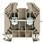 Weidm&uuml;ller 1020400000 &mdash; Feed-Through Terminal Block Screw &uuml;hendus, dark beige, 16 mm&sup2;, 76 A, 1000 V Conn 2