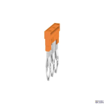 Weidm&uuml;ller 1527570000 &mdash; Terminal Block Cross-Connector Plugged, orange, 24 A Poles 3 P 5.10 Ins Yes W 13 mm