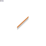 Weidm&uuml;ller 1527730000 &mdash; Terminal Block Cross-Connector Plugged, orange, 24 A Poles 50 P 5.10 Ins Yes W 255 mm