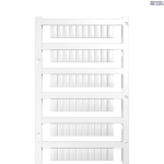 Weidm&uuml;ller 1677160000 &mdash; Terminal Marker MultiFit, 10 x 5 mm P 5.00 Phoenix, Wieland, Legrand, Telemecanique, Entrelec, white