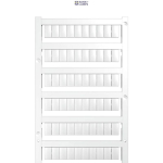 Weidm&uuml;ller 1677220000 &mdash; Terminal Marker MultiFit, 10 x 6 mm P 6.00 Phoenix, Wieland, Legrand, Telemecanique, Entrelec, white