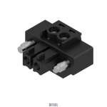 Weidm&uuml;ller 1792950000 &mdash; PCB plug-in connector, female plug, 3.81 mm, Number of poles: 2, 180&deg;, Clamping yoke &uuml;hendus, Clamping range, max.: 1.5 mm&sup2;, Box