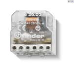 FINDER 260282300000 &mdash; Step Relay 2NO, 10A, 2 Switching Sequences, 230VAC