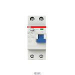 ABB 2CSF202001R3400 &mdash; F202 AC-40/0.3 Residual Current Circuit Breaker 2P AC type 300 mA