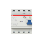 ABB 2CSF204101R3800 &mdash; F204 A-80/0.3 Residual Current Circuit Breaker 4P A type 300 mA