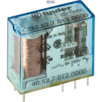 FINDER 405270120000 &mdash; PCB/Plug-in Rel. 5mm.pinning 2CO 8A/12VDC/SEN/Agni (40.52.7.012.0000)