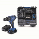 akuga trell C-DTB74/1-X, koos 74 accessories, Scheppach, 5909315900