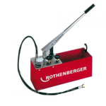 Pressure testing pump RP 50-S 60 bar, Rothenberger, 60200