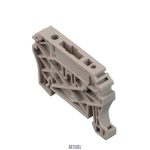 Weidm&uuml;ller 8630740000 &mdash; Terminal Block End Bracket dark beige, TS 35, Wemid W 8 mm, 100 &deg;C