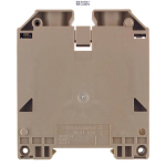 Weidm&uuml;ller 9512190000 &mdash; Feed-through terminal block, Screw connection, dark beige, 70 mm&sup2;, 192 A, 1000 V, Number of connections: 2