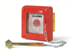 ABB M131800000 &mdash; Emergency stop button koos haamer IP55