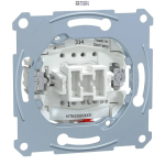 Schneider Electric MTN3150-0000 &mdash; Push-Button Merten Aquadesign 1P, 10 A, 250 V, insert Make Contact 1 Pole, flush-mounted, 10 A, AC 250 V, screwless terminals
