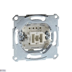 Schneider Electric MTN3754-0000 &mdash; Push-Switch Button Merten Antique 1P, 6 A, 250 V AC, push-button insert make contact F. Hotel Keyc. Holder, 6 A, 250 V AC, screwless terminals
