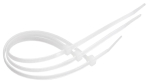 THORGEON 15001 &mdash; Ties 2.5x100 White (100 tk)