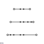 WAGO 2002-3201 &mdash; Triple-Deck Through/Through/Through Terminal Block 2.5 mm&sup2;, hall, L/L/L, ilma Marker Carrier