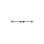 WAGO 2202-1201 &mdash; Through Terminal Block 2-Conductor, 2.5 mm&sup2;, koos Push-Button, hall