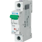 EATON 262701 &mdash; PL7-C6/1 Miniature circuit breaker (MCB), 6 A, 1p, characteristic: C