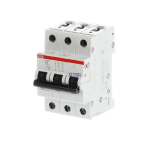 ABB 2CDS253001R0101 &mdash; S203-D10 Miniature Circuit Breaker - 3P - D - 10 A
