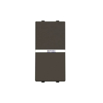 Busch-Jaeger 2CLA210100N1801 &mdash; N2101 AN Switch 1-way Rocker/button Off switch 1-pole koos LED exchangeable Anthracite - Zenit