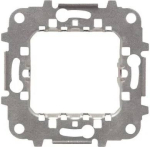 Busch-Jaeger 2CLA227190N1001 &mdash; N2271.9 Support 1-gang 1 gang Stainless steel - Zenit