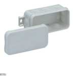 Spelsberg 31090801 &mdash; harukarp Mini 25-L, Max. Conductor 2,5 mm&sup2;, 400 V AC, IP55, IK07, 89 &times; 43 &times; 38 mm, hall, Self-sealing Insertion Membranes