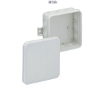 Spelsberg 33291201 &mdash; Junction Box i 12-L, Max. Conductor 2,5 mm&sup2;, 400 V AC, IP55, IK07, 85 &times; 85 &times; 37 mm, Grey, Self-sealing Insertion Membranes