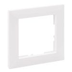 Legrand 721501 &mdash; Gang Plate Glossy Suno 1-Gang, White, 1 moodul, 2 moodulid, IP20