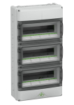 Spelsberg 73344201 &mdash; Small Distribution Board AK 42, 400 V AC, 42 moodulid, 3 Rows, IP65, IK08, 315 &times; 600 &times; 155 mm, Pre-Mounted