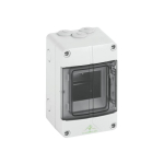 Spelsberg 73540301 &mdash; Small Distribution Board AK 03, 400 V AC, 3 moodulid, 1 Row, IP65, IK07, 100 &times; 150 &times; 96 mm, Pre-Mounted